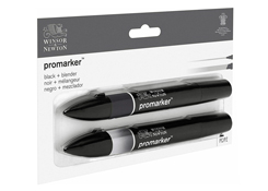 Promarker Promarker Black Set Winsor & Newton