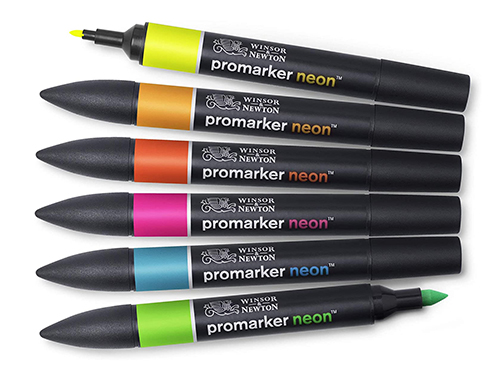 Promarker Neon Set da 6 colori
