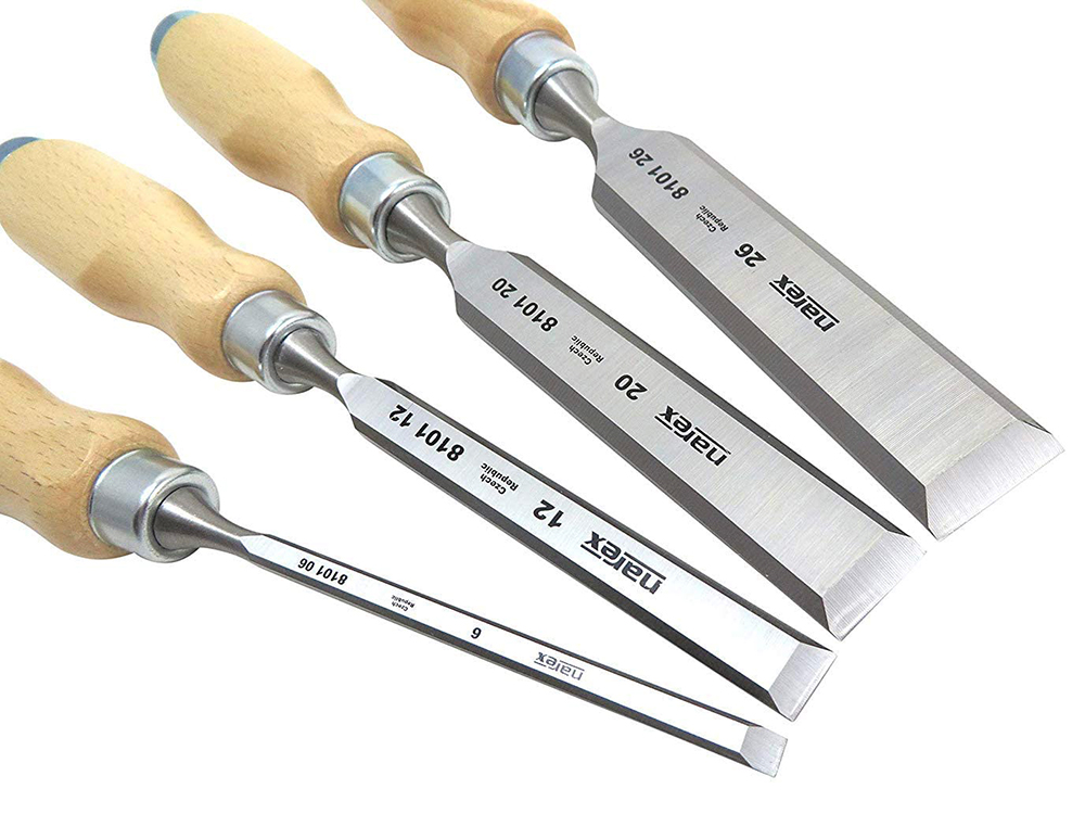 Set di pregiati scalpelli per incisione legno 6 pz Narex 