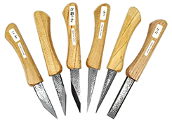 coltelli  da intaglio giapponesi IKEUCHI