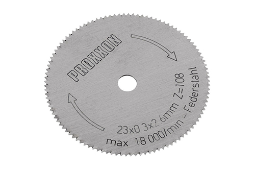 Disco lama in acciaio armonico per Micro Cutter art. 28652