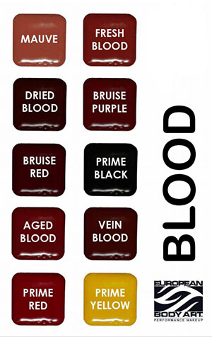 Palette colori ad alcool ENCORE BLOOD