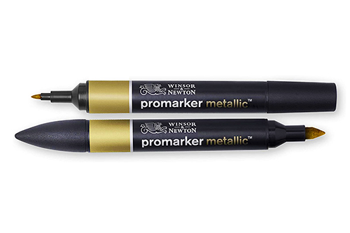Promarker Metallic Set Gold x 2