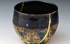 Riparazione ceramica Kintsugi